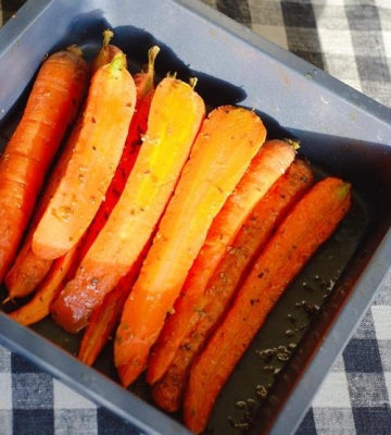 制作烤胡萝卜的烤箱技巧和温度