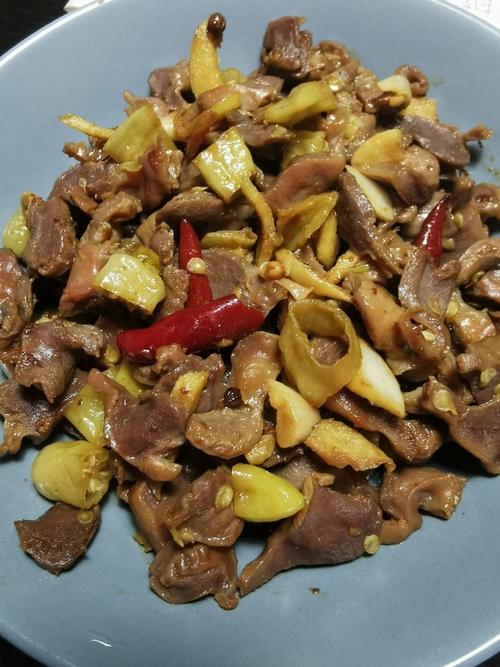 麻辣鸡胗的做法大全