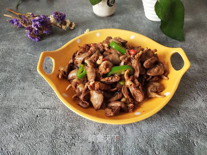 孜然鸡心的做法大全
