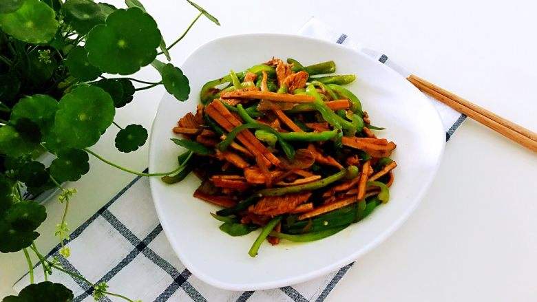 香干炒肉丝的做法