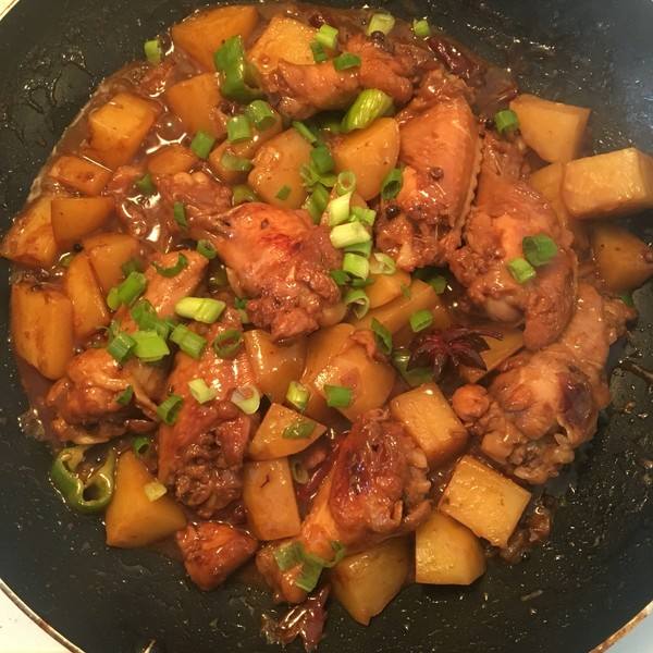 炖鸡腿的做法
