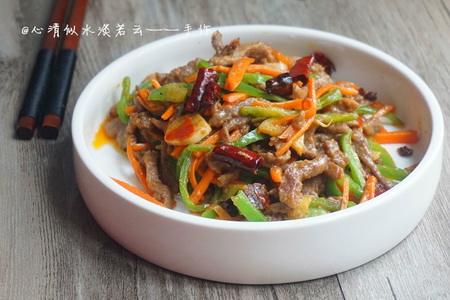 抄牛肉丝的做法