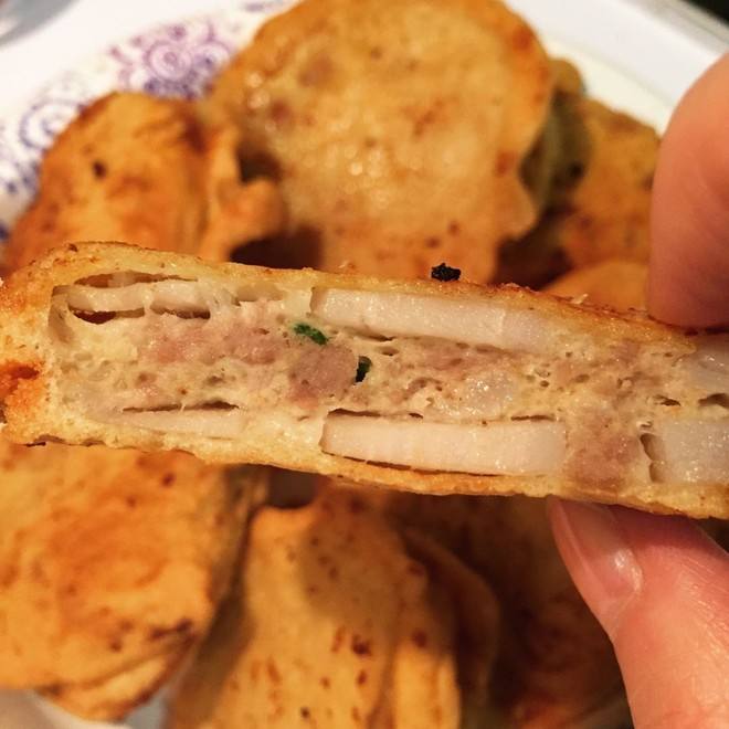 藕饼的做法
