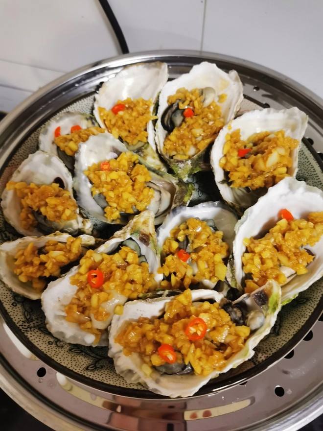 蒜香海蛎做法
