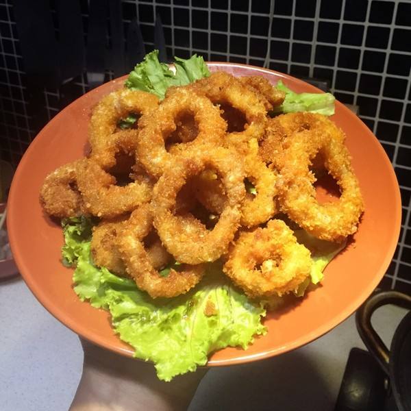炸鱿鱼圈的做法