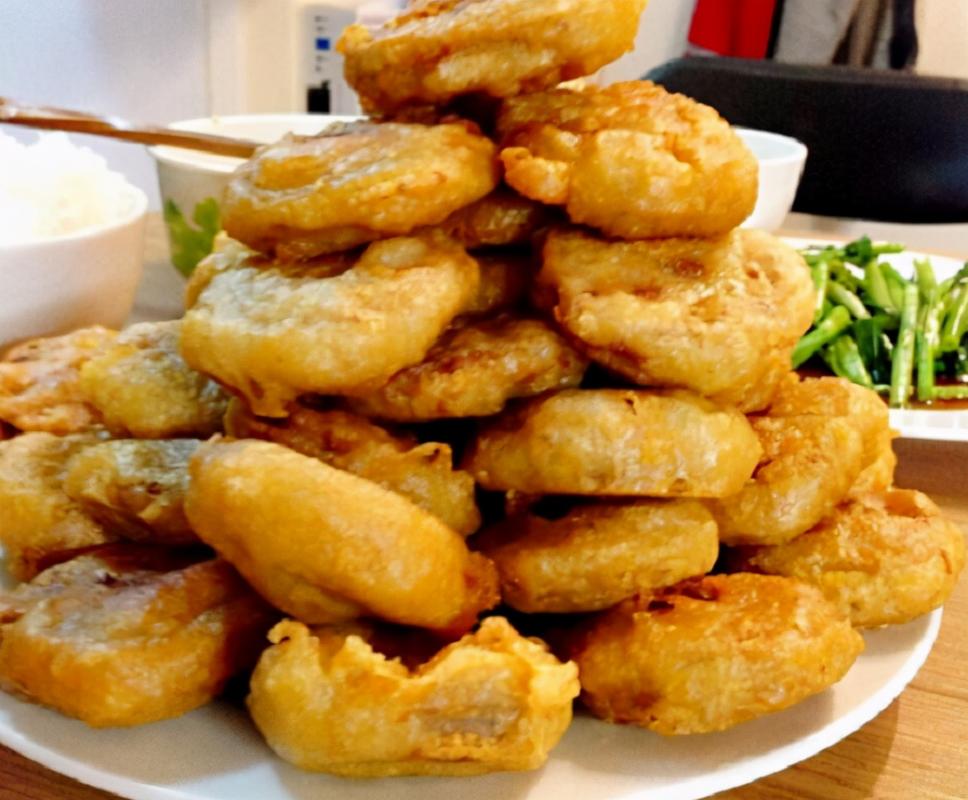 酥炸藕盒的做法大全