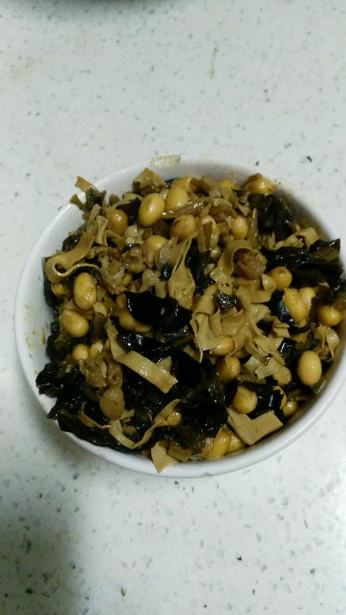 酸菜黄豆的做法