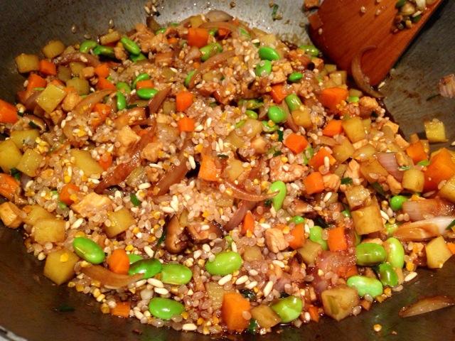 鸡肉闷饭的做法
