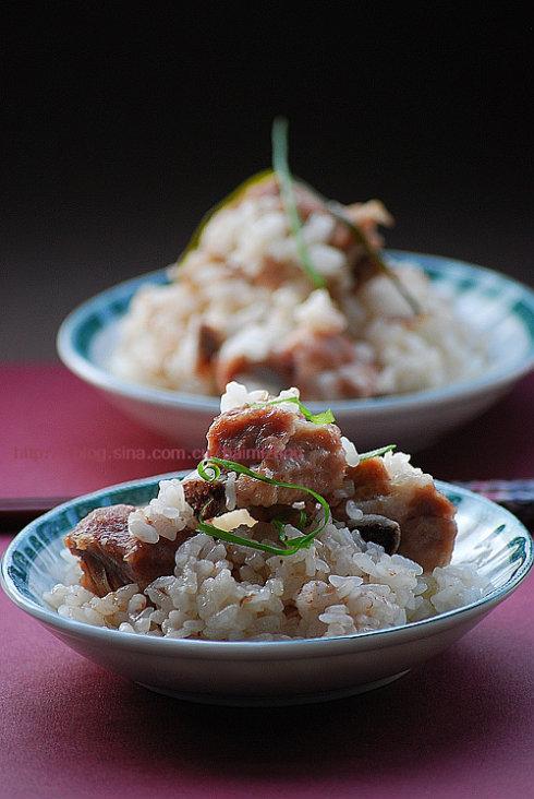排骨糯米饭的做法