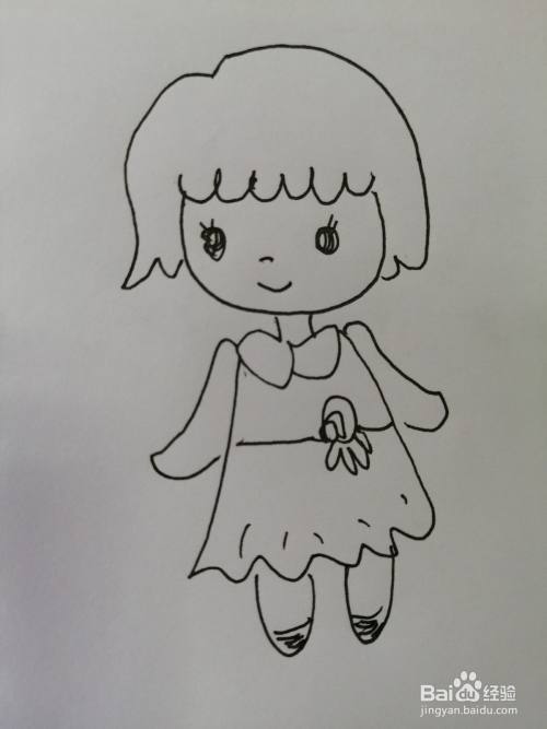 怎么画女孩子