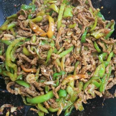 孜然炒肉的做法