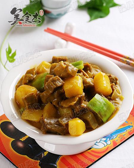咖喱牛肉的家常做法