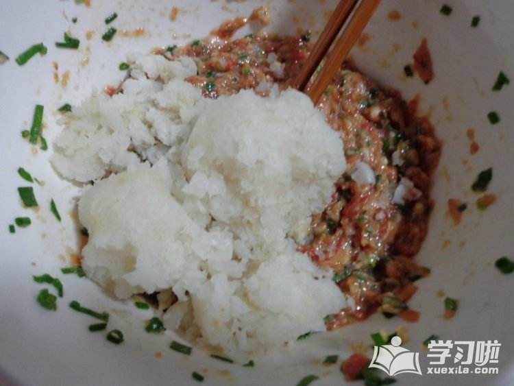 萝卜饺子馅的做法