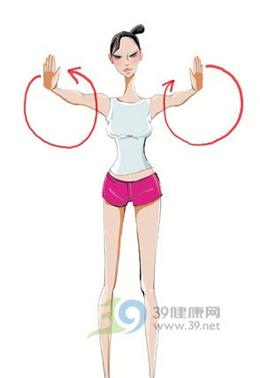 瘦胸运动图