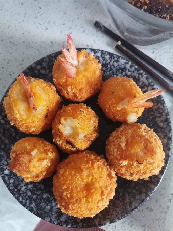 烤虾球的做法