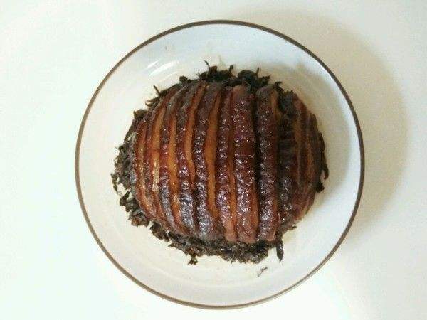 简单梅菜扣肉的做法