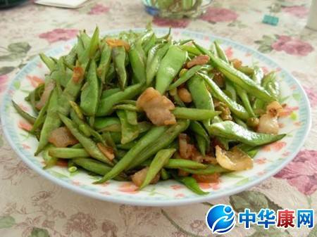 豆角炒肉的做法