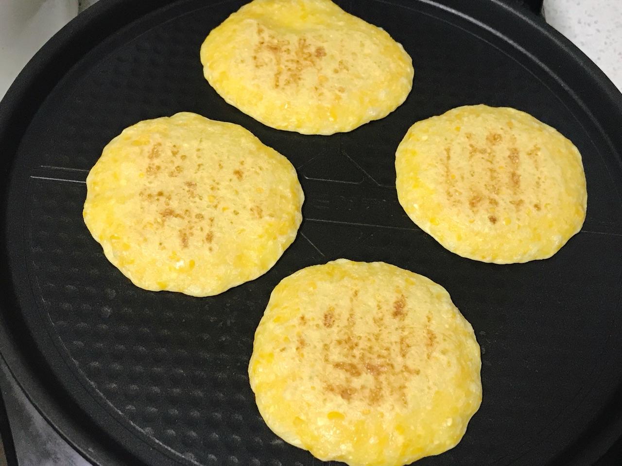 玉米饼的做法