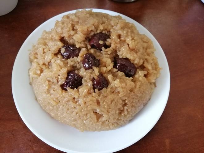 豆沙甜饭的做法