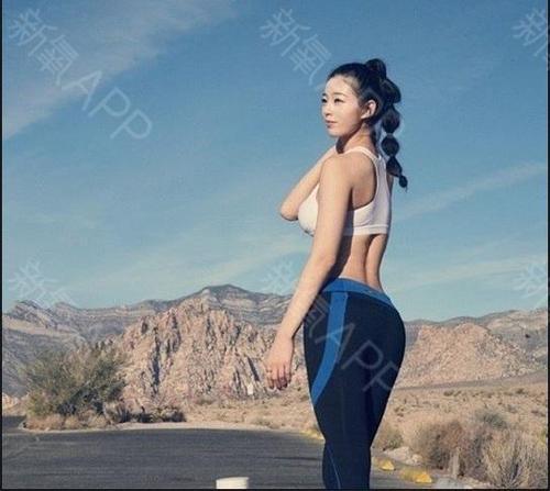 嫩模减肥运动
