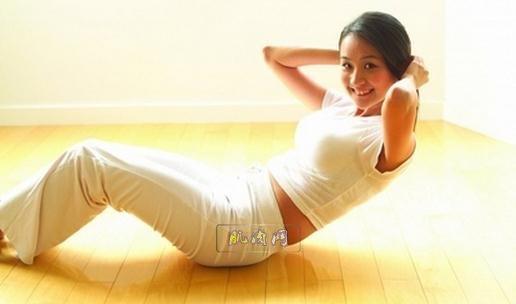 女性腹部减肥运动不长腹肌