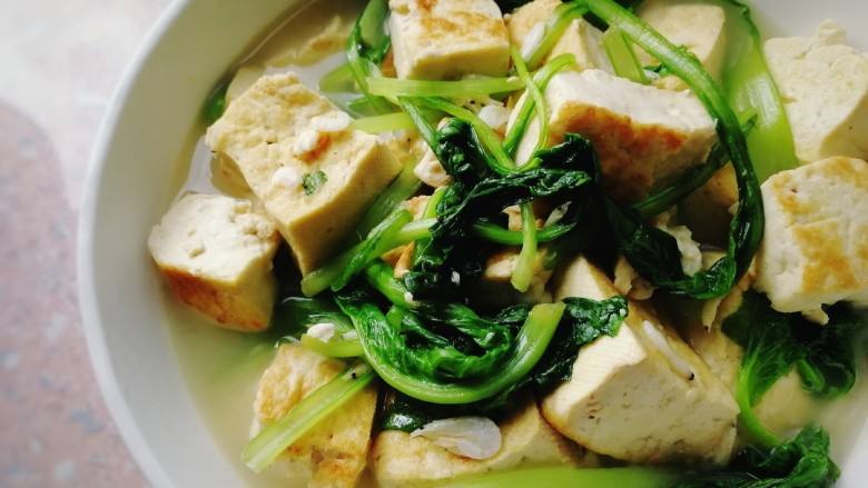 白菜炖豆腐的做法