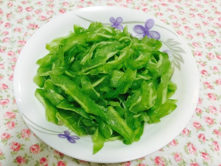 凉拌苦瓜的做法