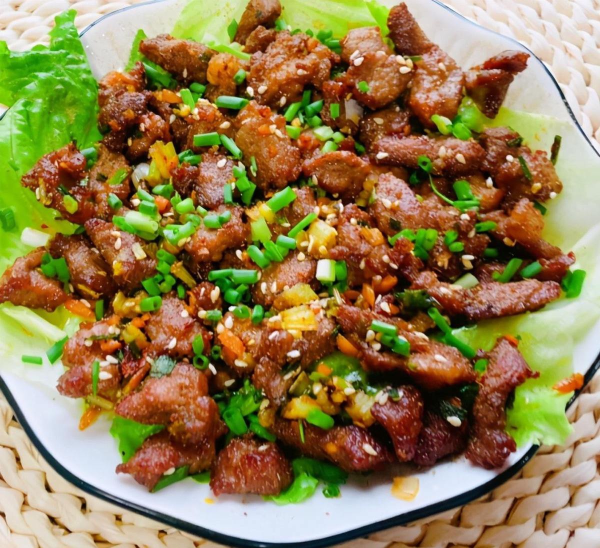 孜然羊肉的做法