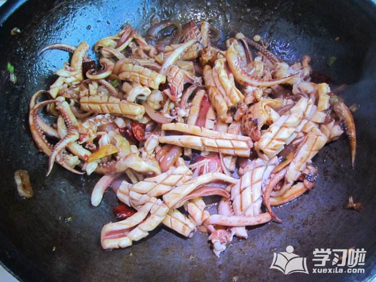 鲜鱿鱼的做法
