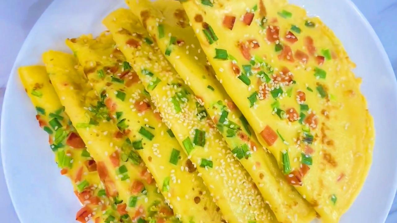 鸡蛋饼的做法