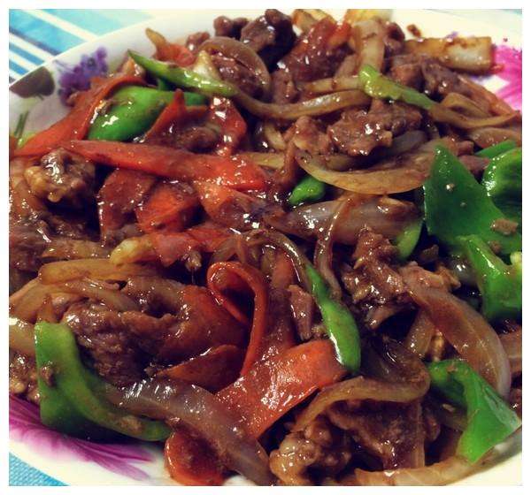 炒牛肉的做法
