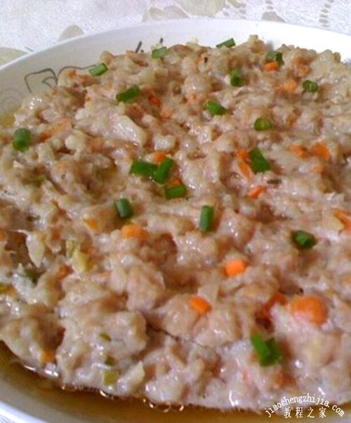 香菇肉饼的做法