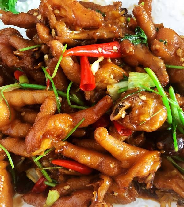 辣炒鸡爪的做法