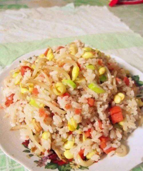 花样米饭的做法