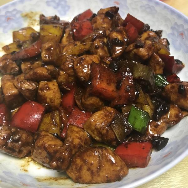 鸡肉豆豉的做法