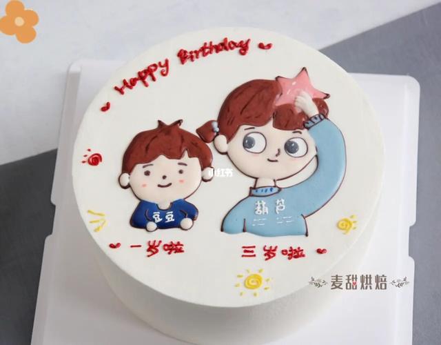 手绘生日蛋糕做法