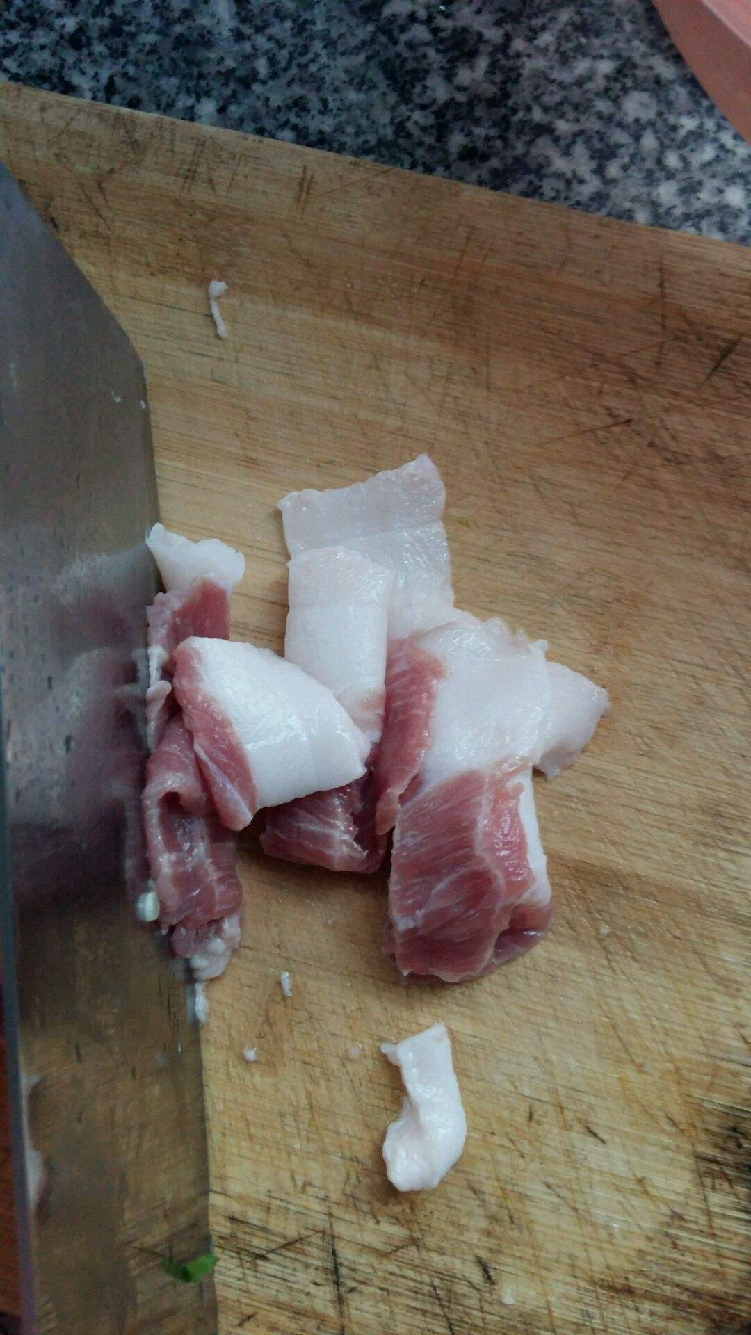 剁猪肉做法