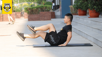 练腹肌是先有氧运动