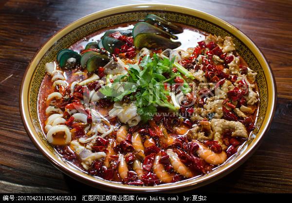 水煮三鲜的做法