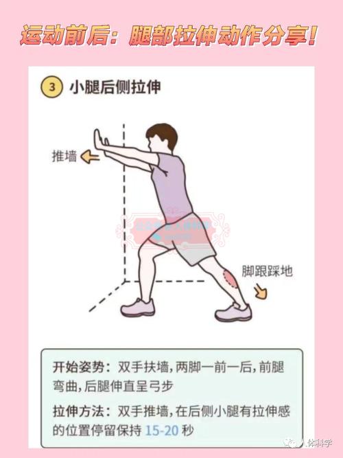 运动完拉伸全身的动作