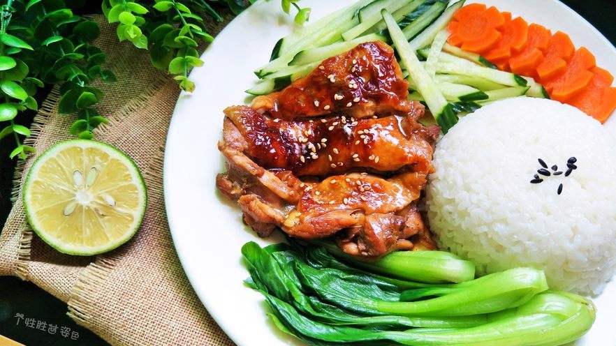 鸡腿饭的做法