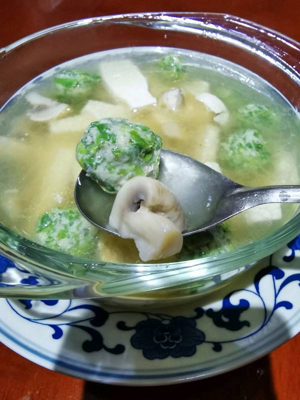口菇汤的做法