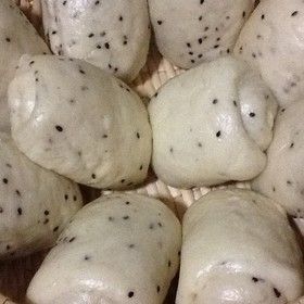 芝麻馒头的做法