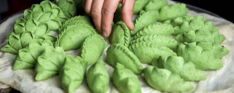 艾饺的做法