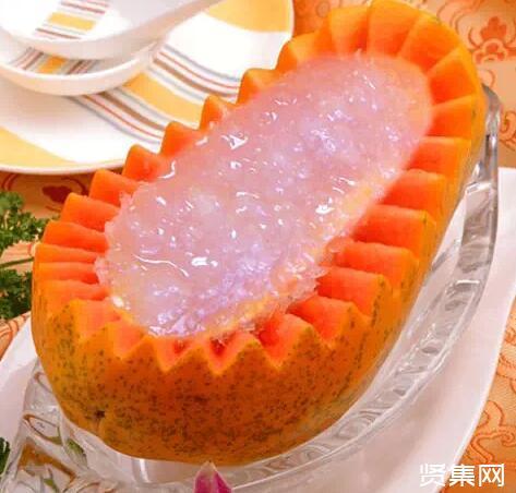 木瓜燕窝的做法视频教程