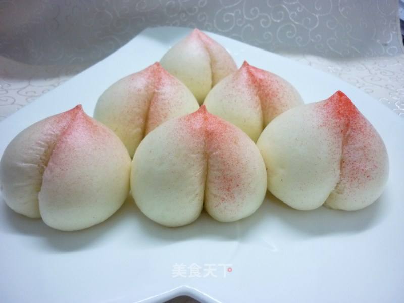 寿桃的做法