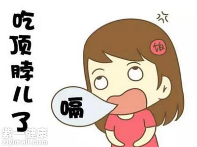 肚子胀吃东西吐