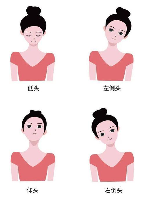 头部运动图解