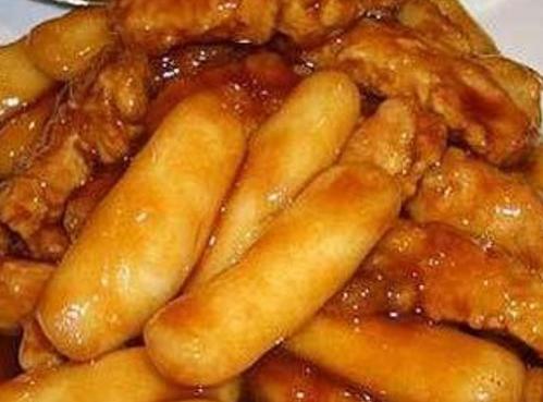 排骨炒年糕的做法