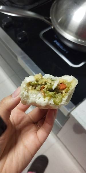 四季豆包子的做法